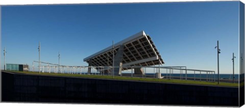 Framed Giant Solar Panel, Parc del Forum, Barcelona, Spain Print