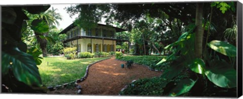 Framed Ernest Hemingway House Print
