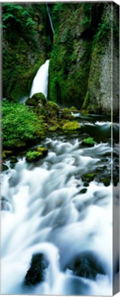 Framed Wahclella Falls, Columbia River Gorge, Oregon Print