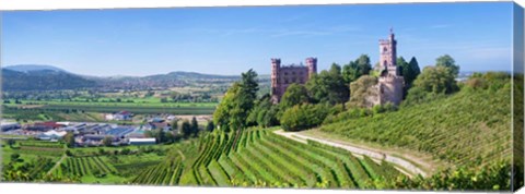 Framed Ortenberg Castle, Offenburg, Black Forest, Baden-Wurttemberg, Germany Print