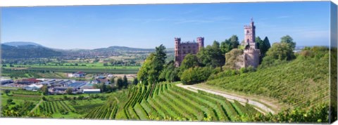 Framed Ortenberg Castle, Offenburg, Black Forest, Baden-Wurttemberg, Germany Print