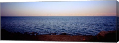 Framed Dead Sea, Jordan Print