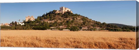 Framed Parish Church of Transfiguracio del Senyor and Santuari de Sant Salvador, Spain Print