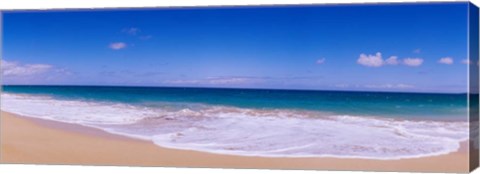 Framed Papohaku Beach,, Hawaii Print