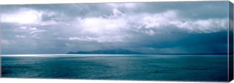 Framed Storm Clouds over New Zealand Print