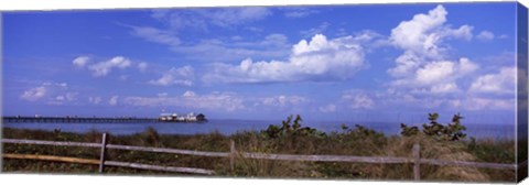 Framed Anna Maria Island City Pier, Tampa Bay, Florida Print