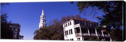 Framed St. Michael&#39;s Episcopal Church, Charleston, South Carolina Print