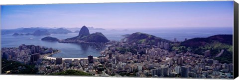 Framed View of Rio De Janeiro, Brazil Print