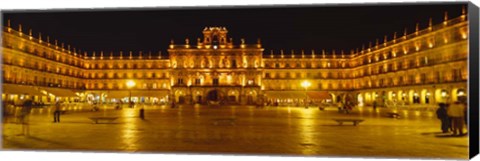 Framed Plaza Mayor Castile &amp; Leon Salamanca, Spain Print