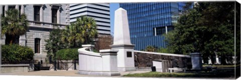 Framed African American History Monument, South Carolina State House Print