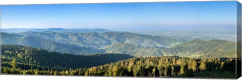 Framed Hornisgrinde Mountain, Black Forest, Baden-Wurttemberg, Germany Print