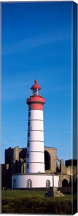 Framed Saint Mathieu Lighthouse, Finistere, Brittany, France Print