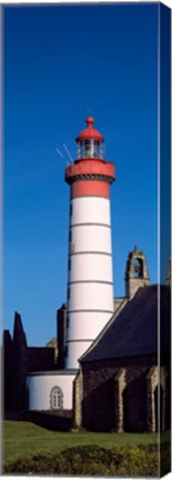 Framed Saint Mathieu Lighthouse, Finistere, Brittany, France Print