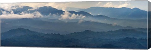 Framed Volcanoes National Park, Rwanda Print