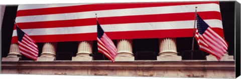 Framed New York Stock Exchange, Manhattan, New York City Print