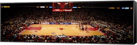 Framed NBA Finals Bulls vs Suns, Chicago Stadium Print