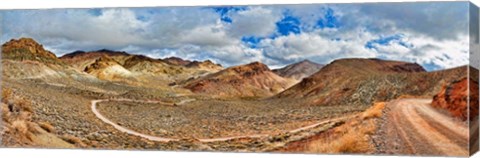 Framed Titus Canyon Road, Death Valley National Park, California Print