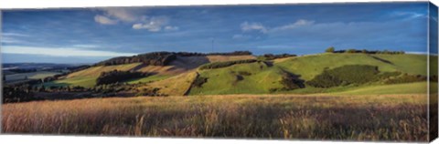Framed Landscape, Scottish Borders, Scotland Print