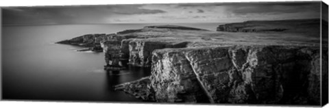 Framed Sea Stacks, Yesnaby, Orkney, Scotland Print