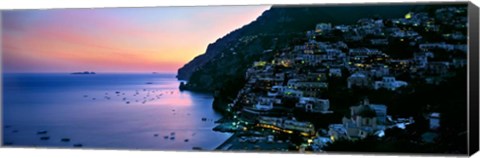 Framed Amalfi Coast, Campania, Italy Print