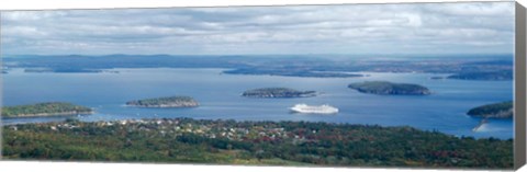 Framed Frenchman&#39;s Bay Bar Harbor, ME Print