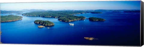 Framed San Juan Islands, Washington State Print