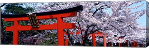 Framed Japan Takenaka Inari Shrine Print