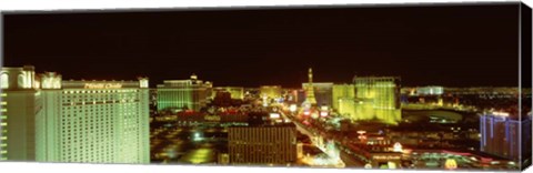 Framed Las Vegas Strip,Las Vegas, NV Print