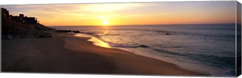 Framed Sunrise over Los Cabos, Mexico Print