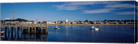 Framed Boats, Cape Cod, Massachusetts Print
