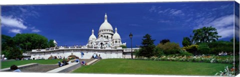 Framed Sacre Coeur Cathedral, Paris, France Print