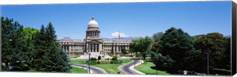 Framed Idaho State Capitol, Boise Print