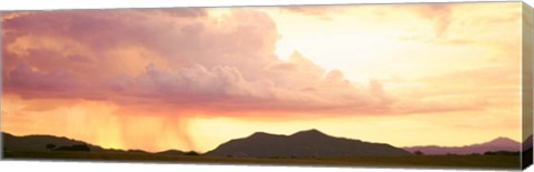 Framed Huachuca Mountains, Arizona Print