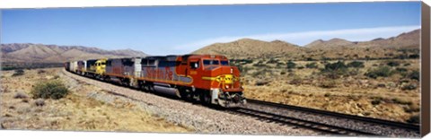Framed Santa Fe Railroad, Arizona Print