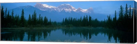 Framed Mount Lawrence Grassi, Alberta, Canada Print