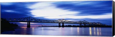Framed Mississippi River, Natchez Print