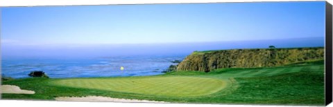 Framed Pebble Beach Golf Course, Monterey County, California Print