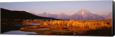 Framed Oxbow Bend Grand Teton National Park, WY Print