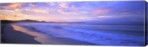 Framed Costa Rica Beach at Sunrise Print