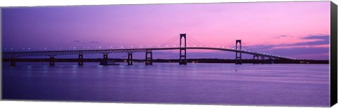 Framed Newport Bridge, Newport, RI Print