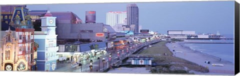 Framed Atlantic City, New Jersey Print