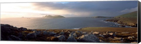 Framed Blasket Islands Co, Kerry, Ireland Print