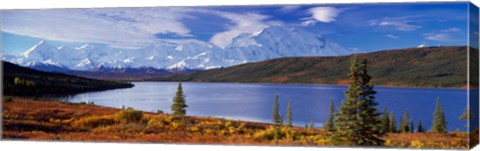 Framed McKinley River, Denali National Park, AK Print