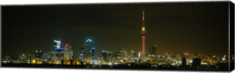 Framed Sky Tower, Auckland, New Zealand Print