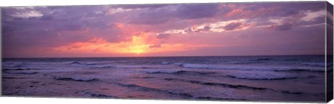 Framed Cayman Islands Sunset Print