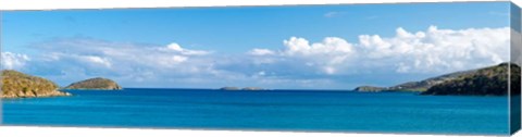 Framed Coral Bay, US Virgin Islands Print