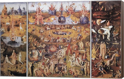 Framed Garden Of Earthly Delights Print