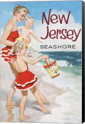 Framed Jersey Shore Print