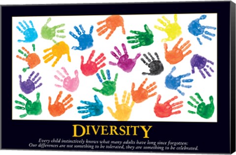 Framed Diversity Print