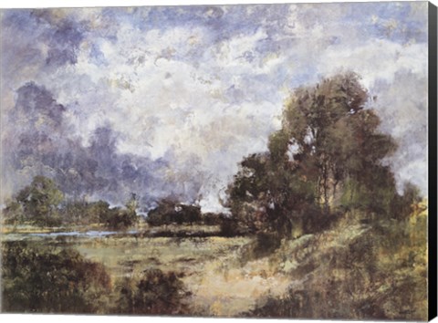 Framed Blue Dawn Print